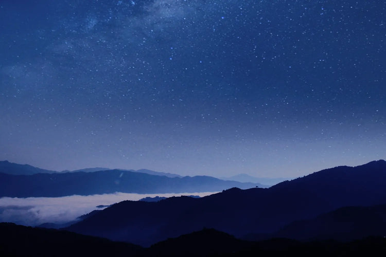 Paisaje natural sereno evocando un estado de calma ideal para iniciar el seguimiento del sueño.